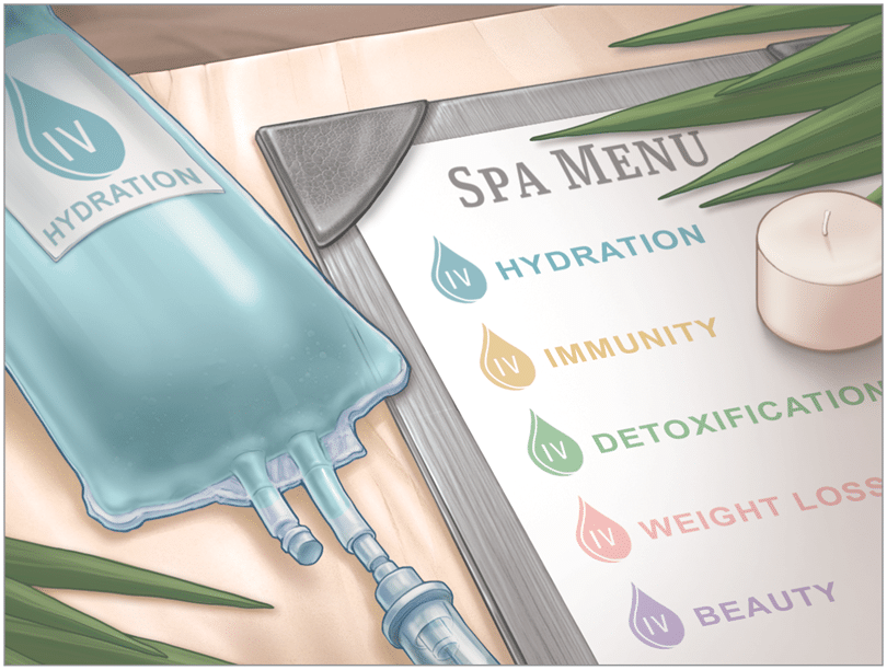 IV Hydration Spas Are Gaining Popularity, but Are They Safe?